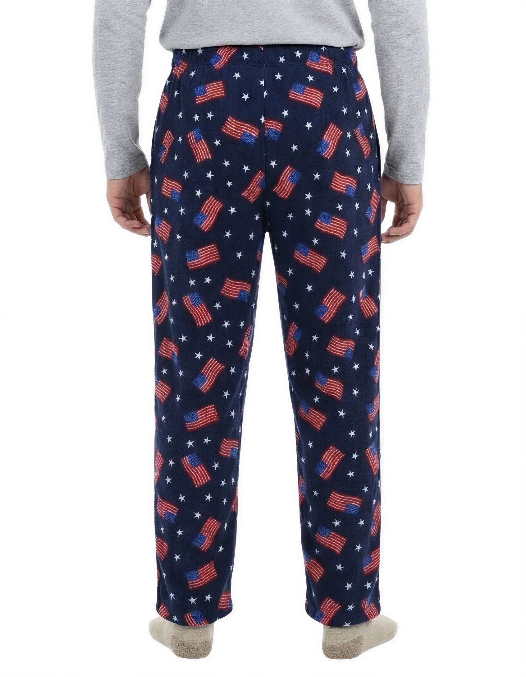 Men's Polar Fleece Pajama Pants – Warm Winter Lounge Bottoms with Pockets – Soft Plush Microfleece Sleepwear