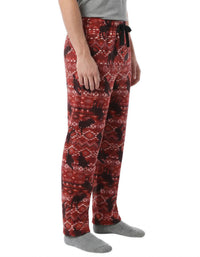 Men's Polar Fleece Pajama Pants – Warm Winter Lounge Bottoms with Pockets – Soft Plush Microfleece Sleepwear