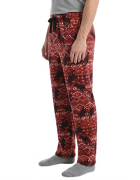 Men's Polar Fleece Pajama Pants – Warm Winter Lounge Bottoms with Pockets – Soft Plush Microfleece Sleepwear