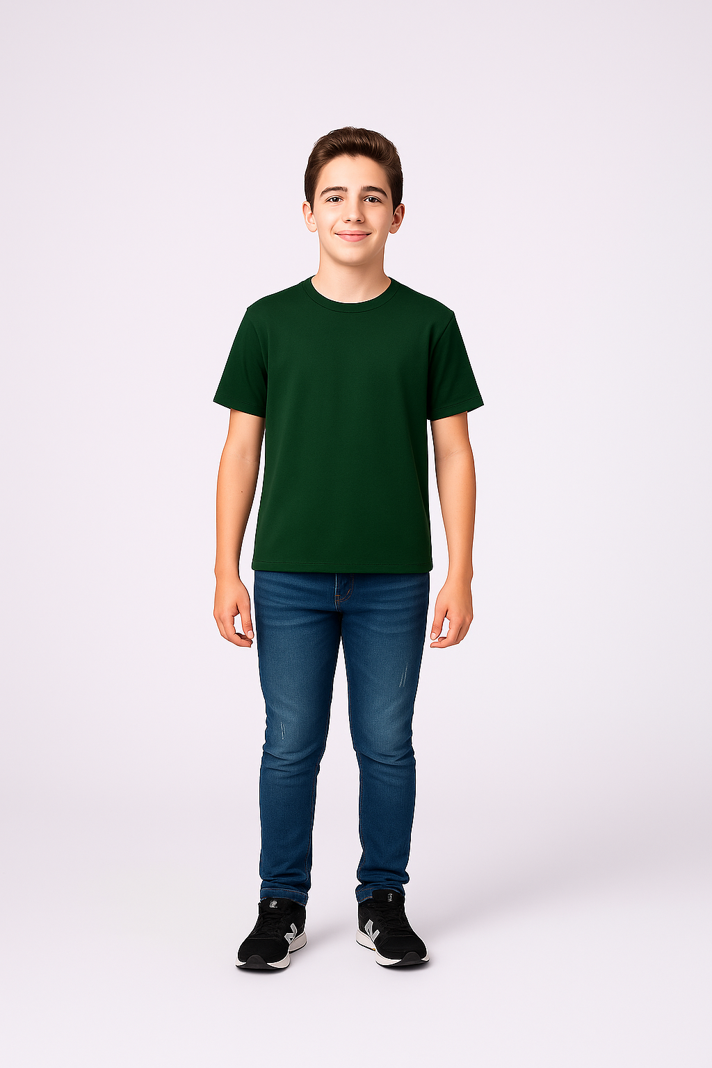 Milltex 500 Youth Unisex Light Weight Deluxe Short Sleeve Tee