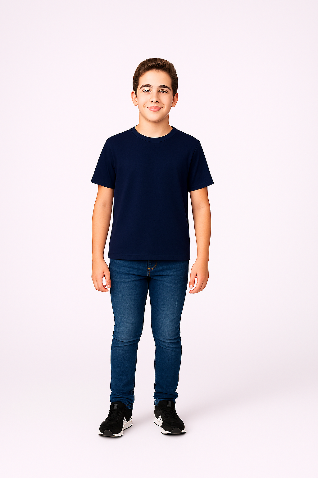 Milltex 500 Youth Unisex Light Weight Deluxe Short Sleeve Tee
