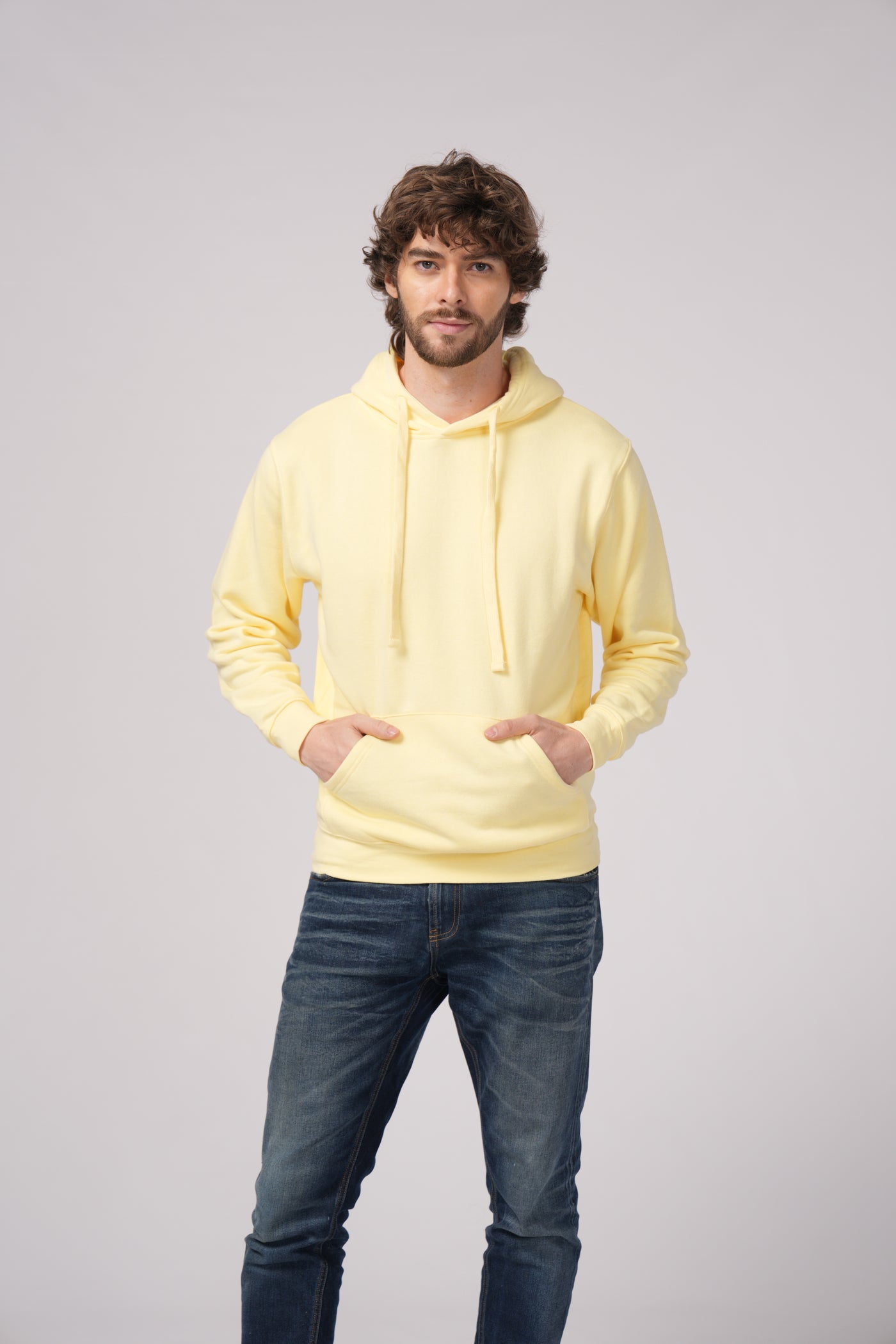 Milltex 717 — Premium Midweight Hoodie with 100% Cotton Print Face