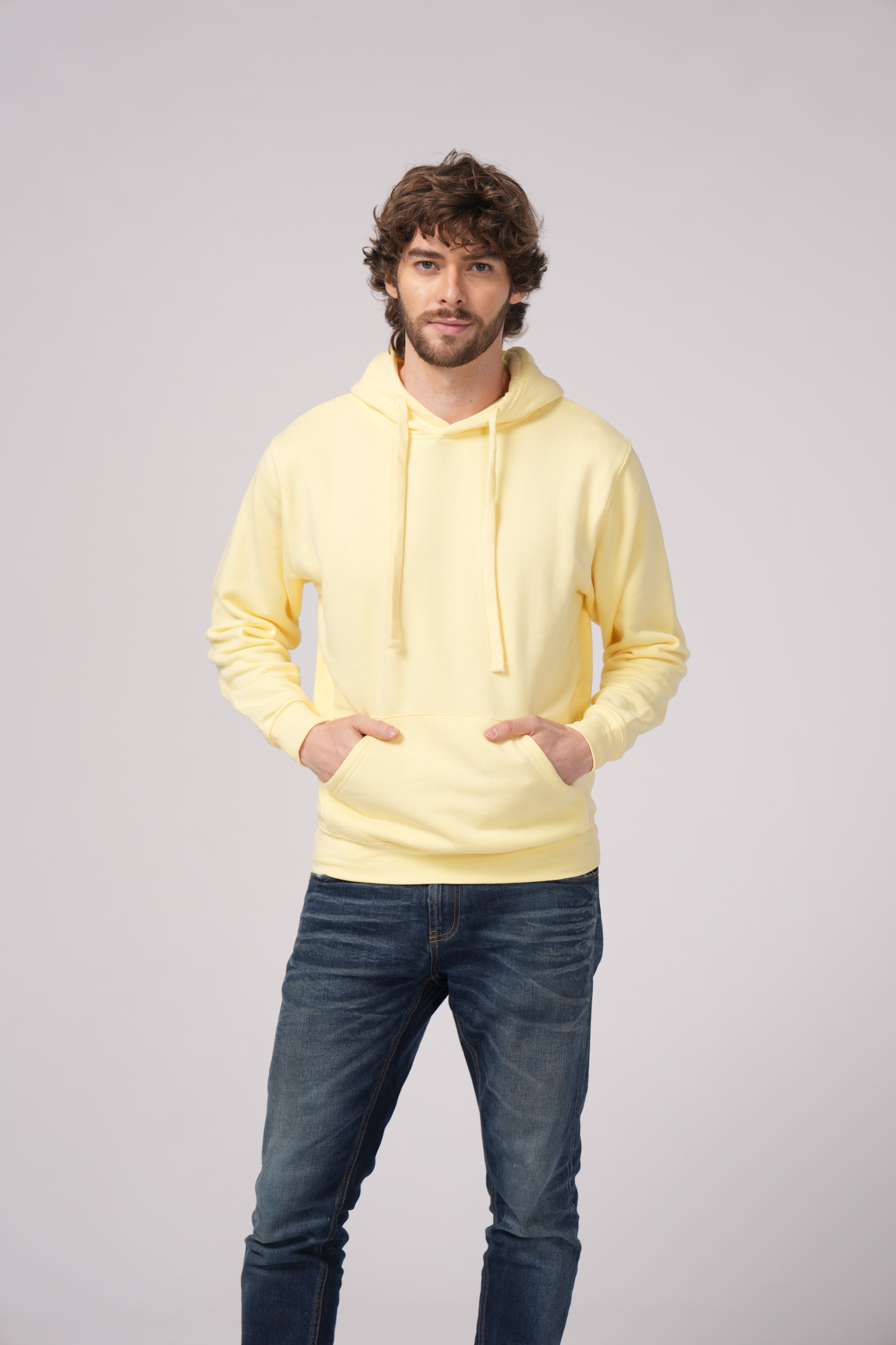 Milltex 717 — Premium Midweight Hoodie with 100% Cotton Print Face
