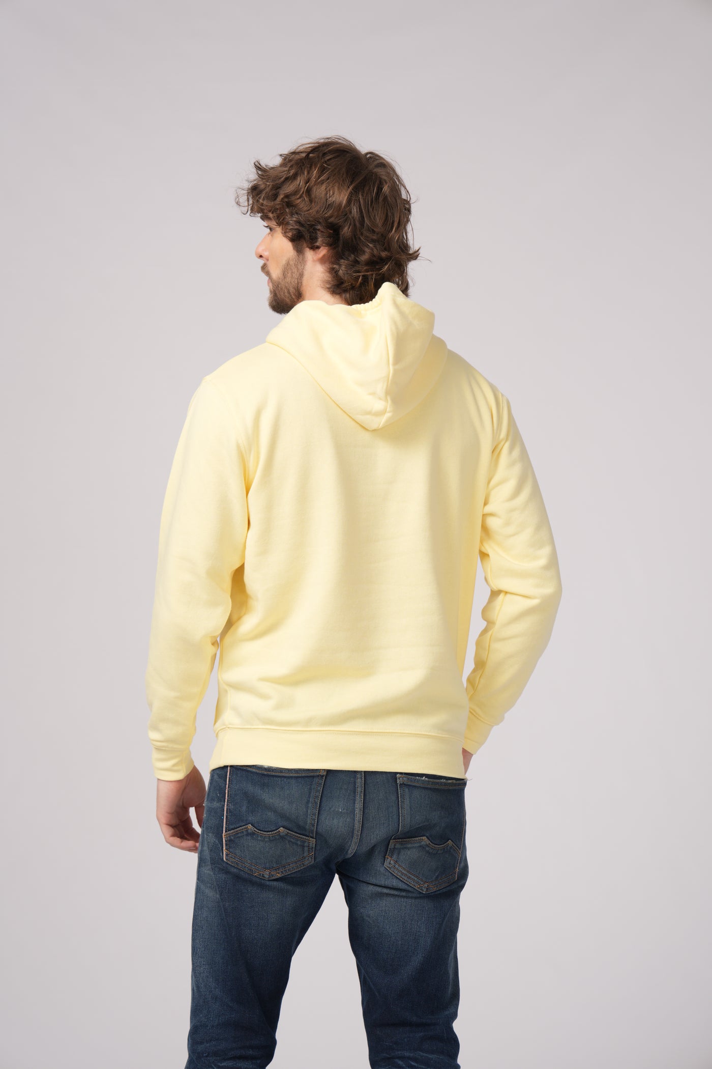 Milltex 717 — Premium Midweight Hoodie with 100% Cotton Print Face