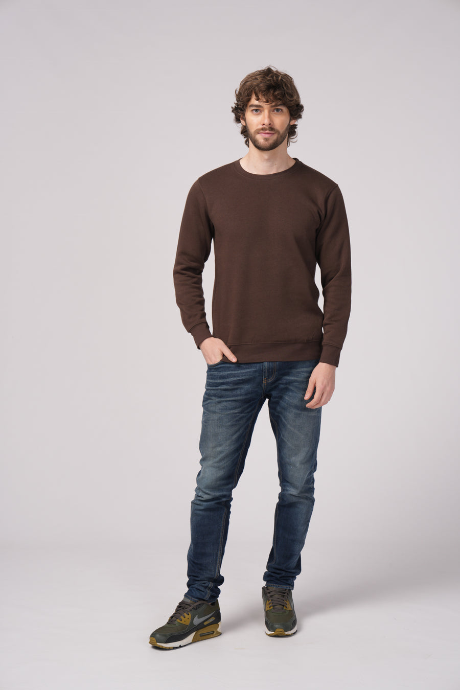 Style 903 7.75 oz Mid Weight Crewneck Sweatshirt