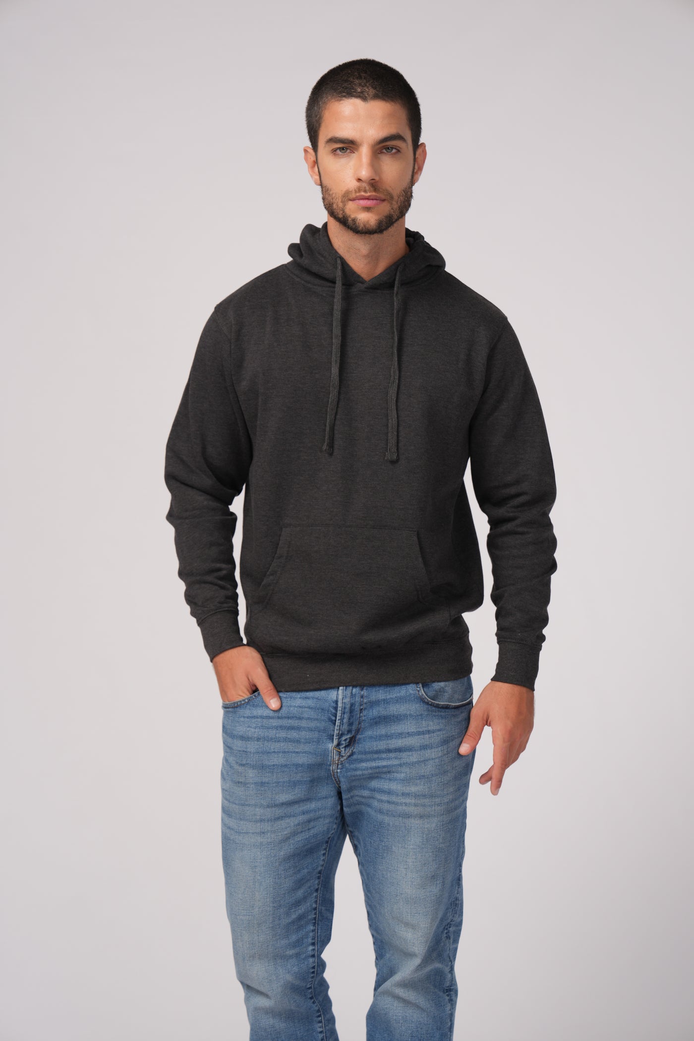 Milltex 717 — Premium Midweight Hoodie with 100% Cotton Print Face