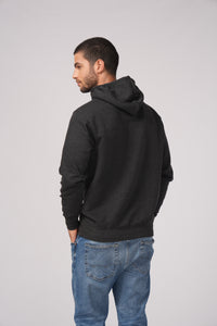 Milltex 717 — Premium Midweight Hoodie with 100% Cotton Print Face