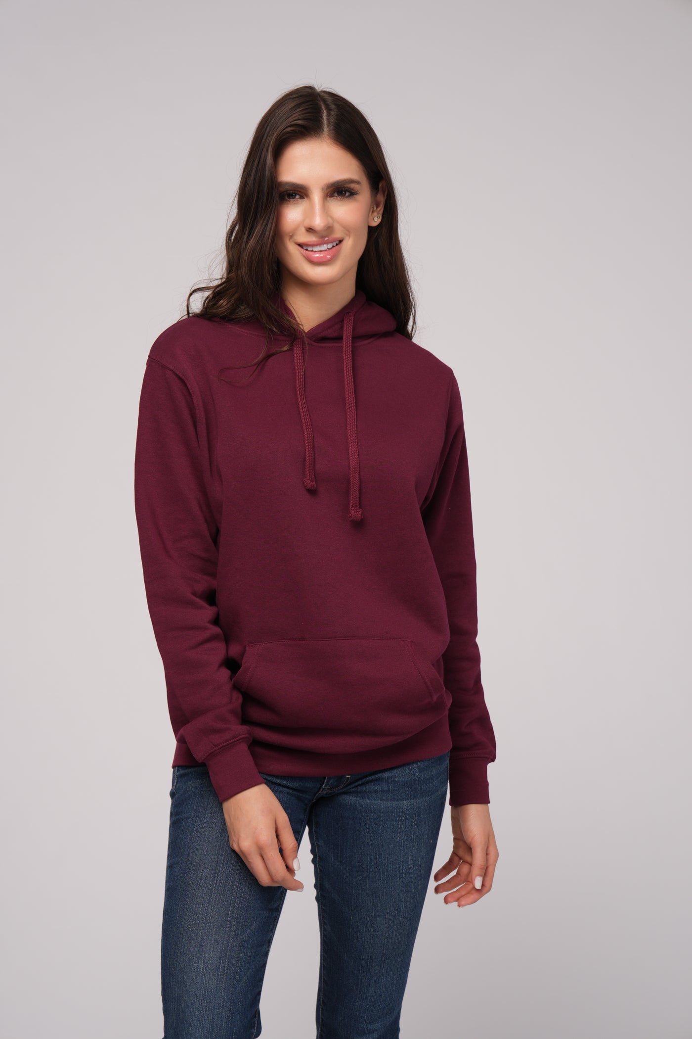 Milltex 717 — Premium Midweight Hoodie with 100% Cotton Print Face