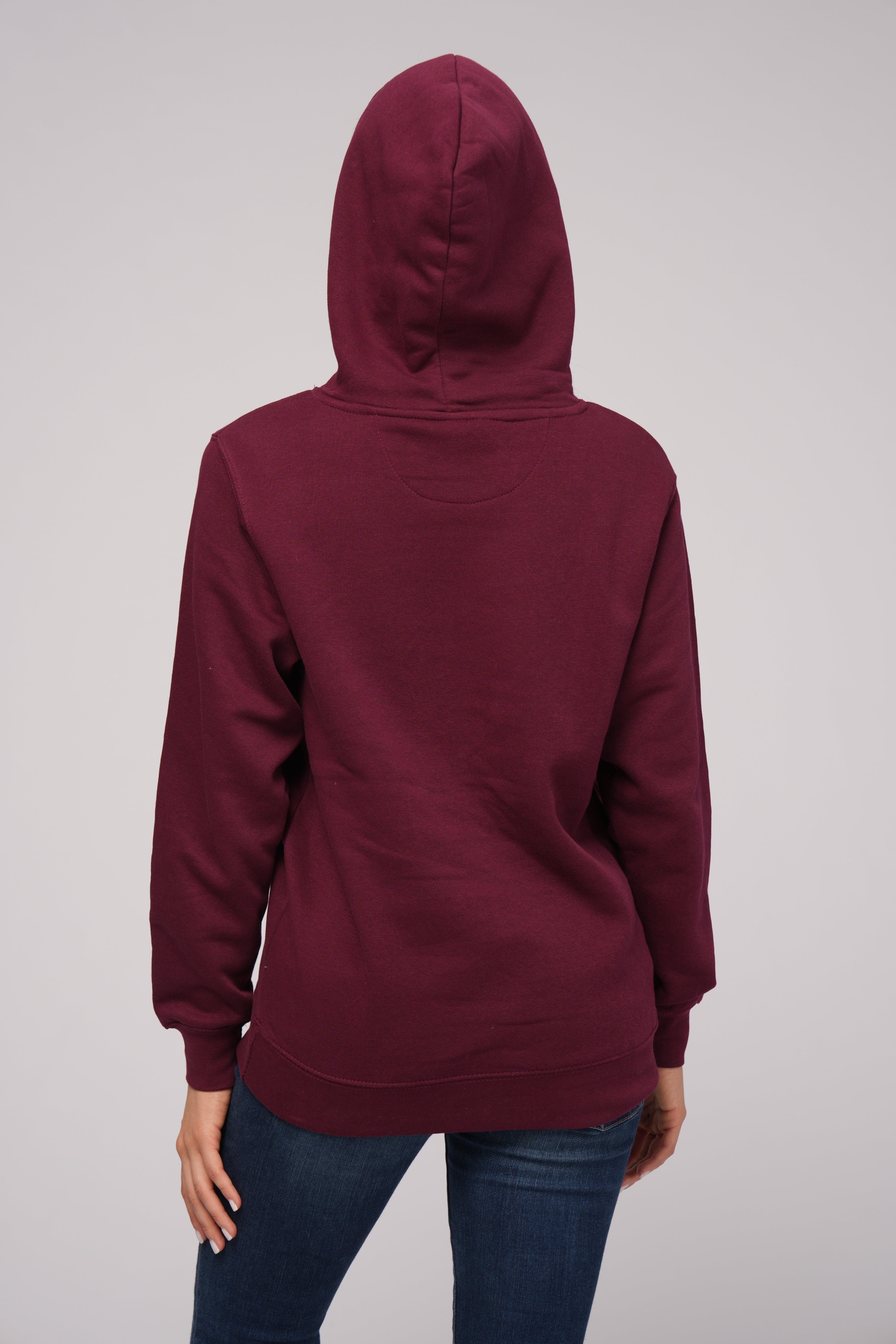 Milltex 717 — Premium Midweight Hoodie with 100% Cotton Print Face