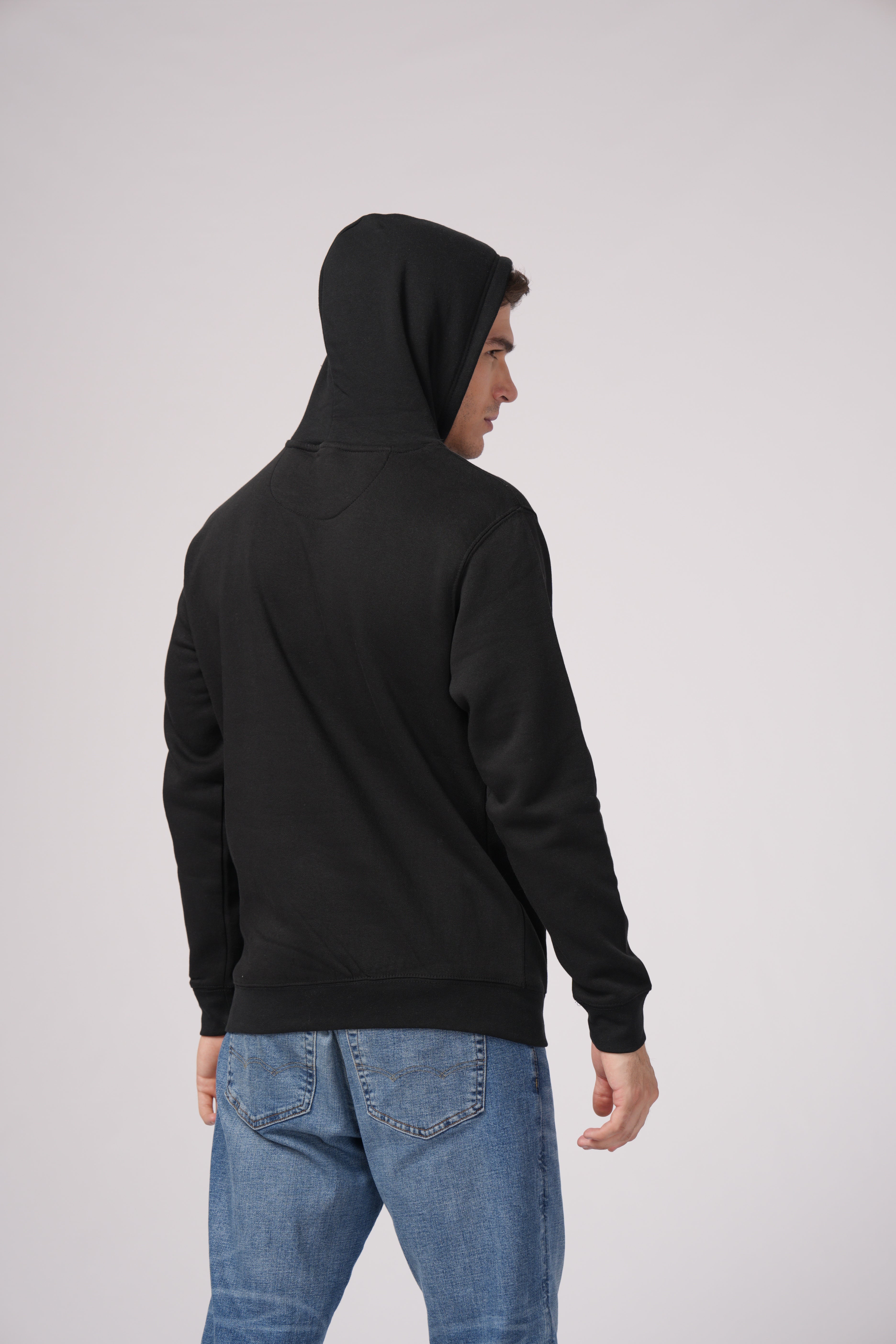 Milltex 717 — Premium Midweight Hoodie with 100% Cotton Print Face