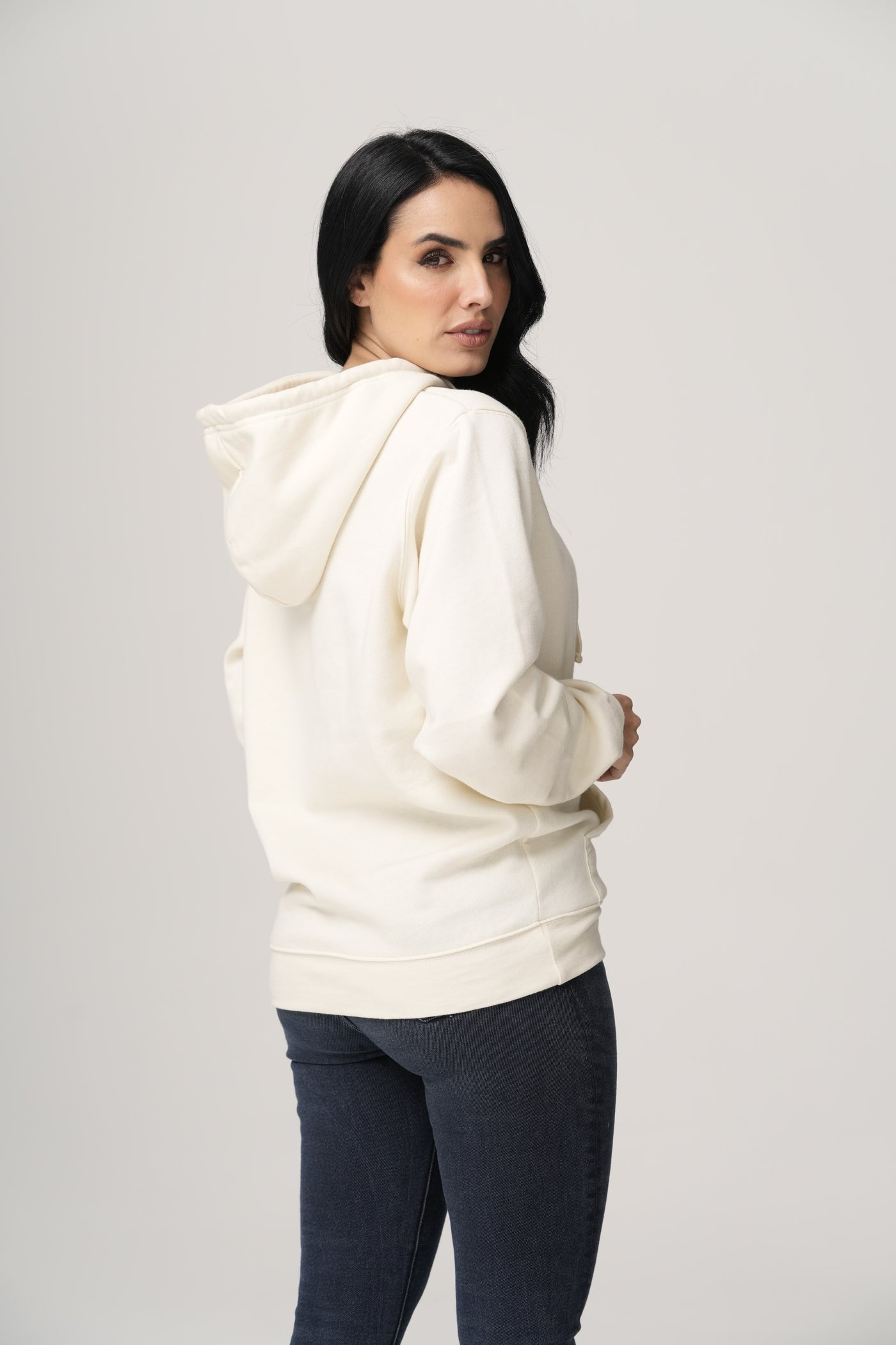 Milltex 717 — Premium Midweight Hoodie with 100% Cotton Print Face