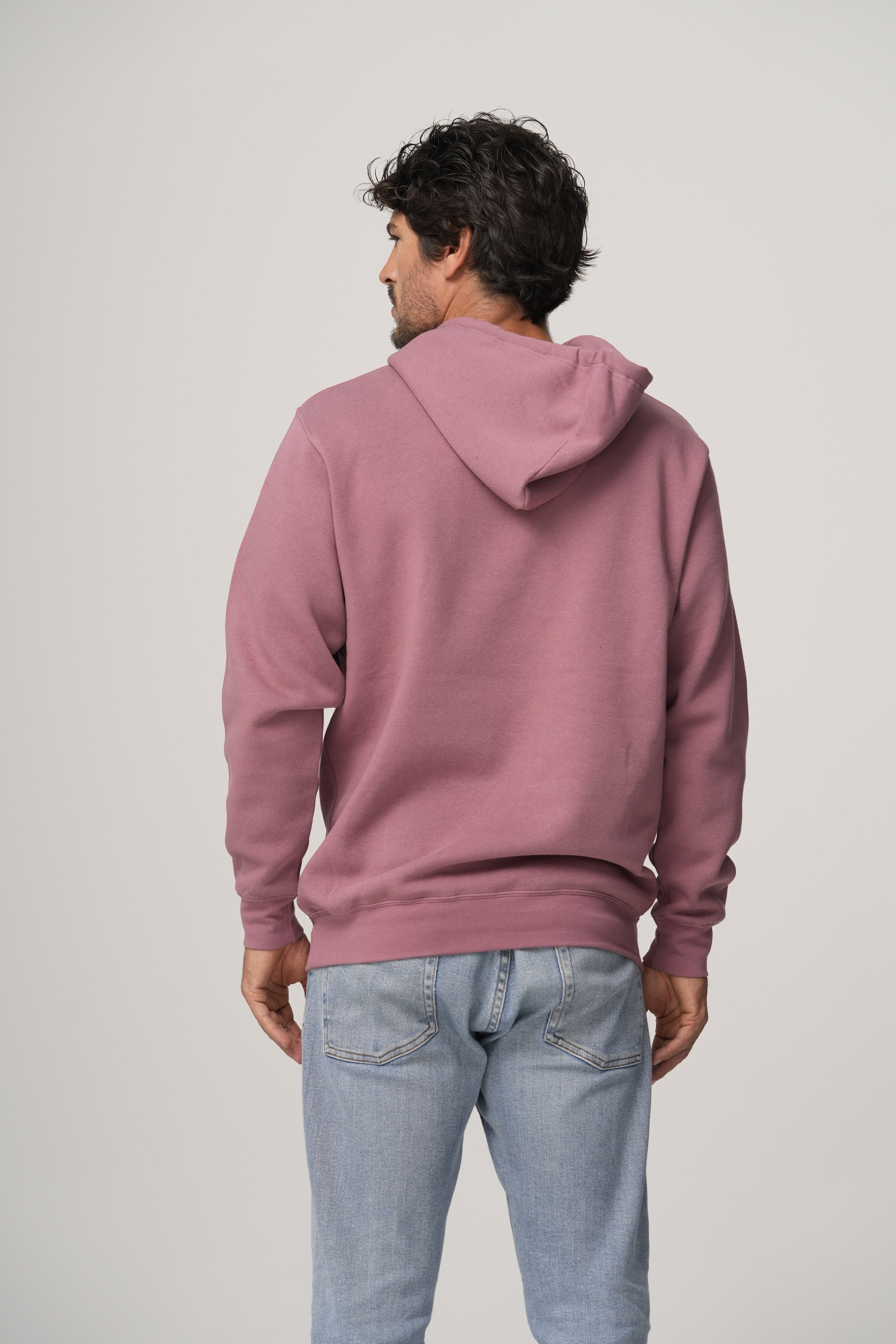 Milltex 717 — Premium Midweight Hoodie with 100% Cotton Print Face
