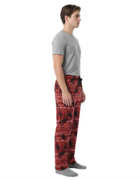 Men's Polar Fleece Pajama Pants – Warm Winter Lounge Bottoms with Pockets – Soft Plush Microfleece Sleepwear