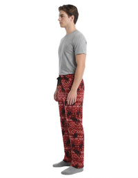 Men's Polar Fleece Pajama Pants – Warm Winter Lounge Bottoms with Pockets – Soft Plush Microfleece Sleepwear
