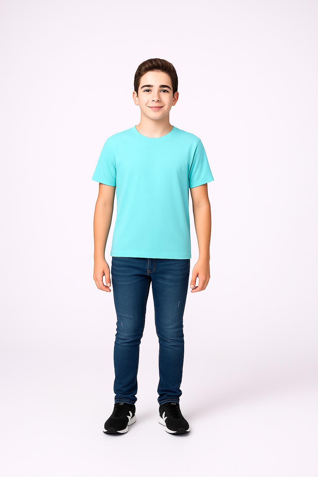 Milltex 500 Youth Unisex Light Weight Deluxe Short Sleeve Tee