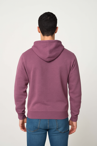 Milltex 617 Mid Weight Vintage Burnout Fleece Hoodie