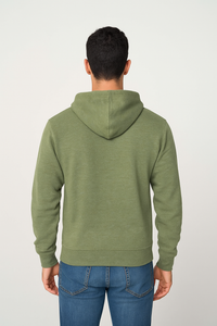 Milltex 617 Mid Weight Vintage Burnout Fleece Hoodie