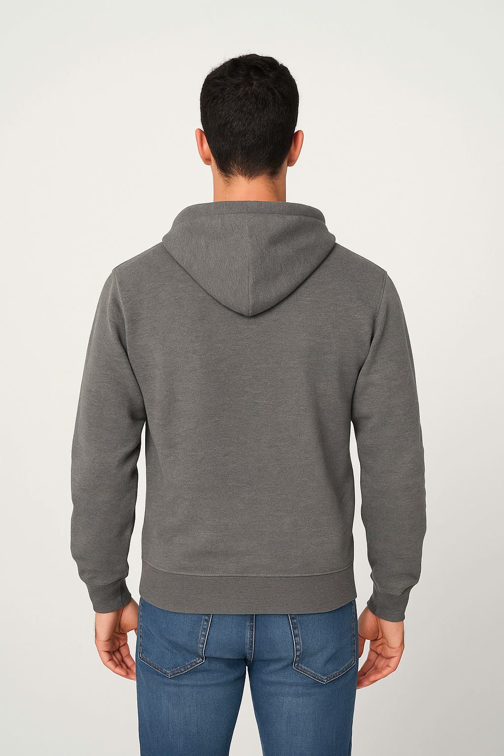 Milltex 617 Mid Weight Vintage Burnout Fleece Hoodie