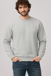 Milltex 303 Midweight Promo Unisex Crewneck Fleece Sweatshirt