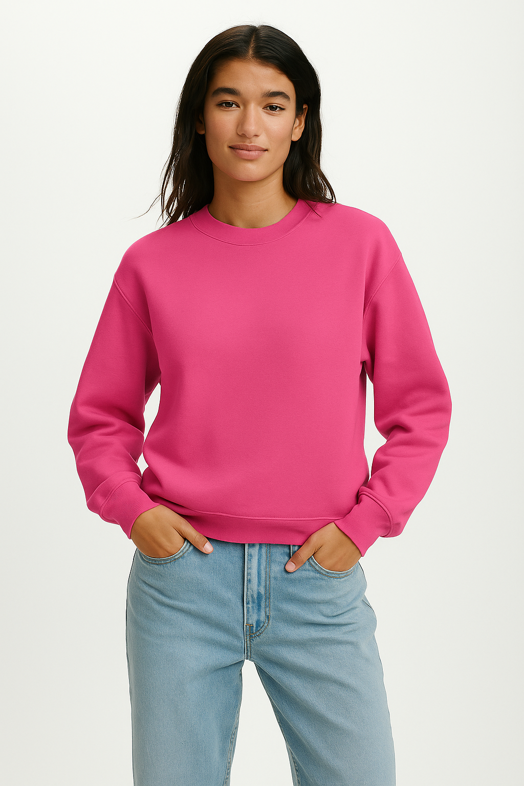 Milltex 303 Midweight Promo Unisex Crewneck Fleece Sweatshirt