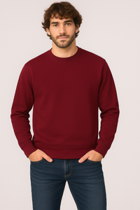 Milltex 303 Midweight Promo Unisex Crewneck Fleece Sweatshirt