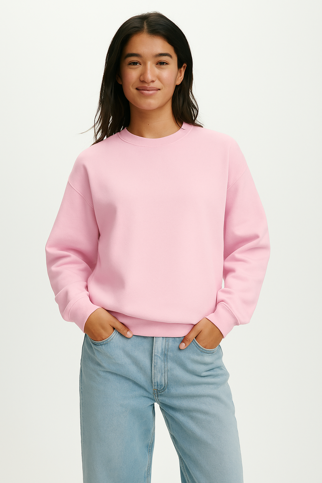 Milltex 303 Midweight Promo Unisex Crewneck Fleece Sweatshirt