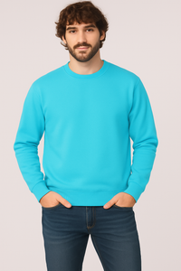 Milltex 303 Midweight Promo Unisex Crewneck Fleece Sweatshirt